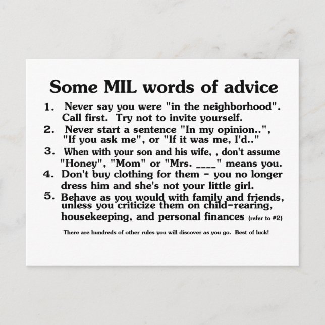 Willkommen bei der Mutter im Jurastudio Postkarte (Vorderseite)