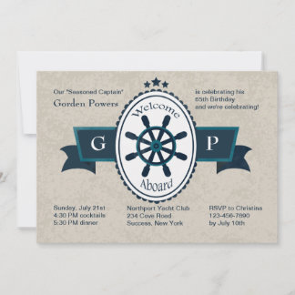 Willkommen bei der Nautic Einladung