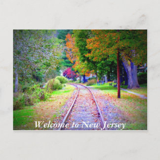 Willkommen bei der New Jersey Postcard Postkarte