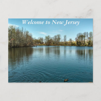 Willkommen bei der NJ Postcard Postkarte