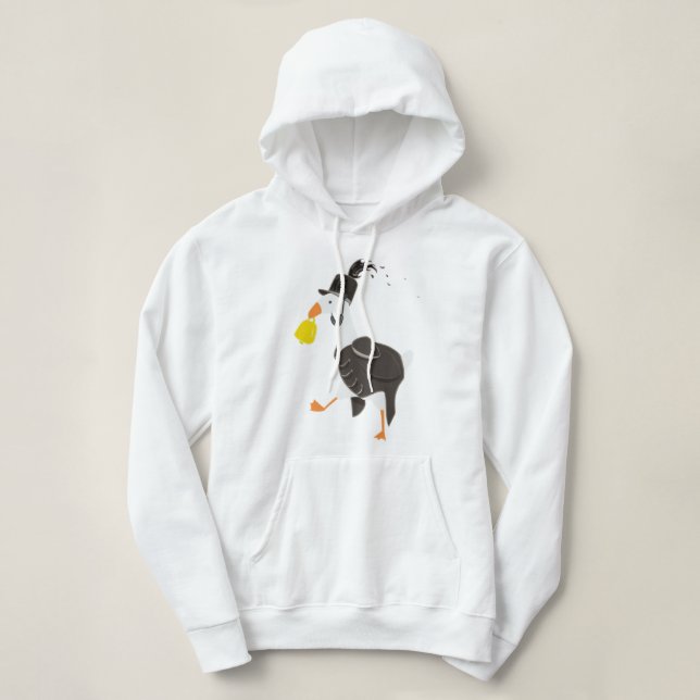 Willkommen bei der Quackparade Hoodie (Design vorne)