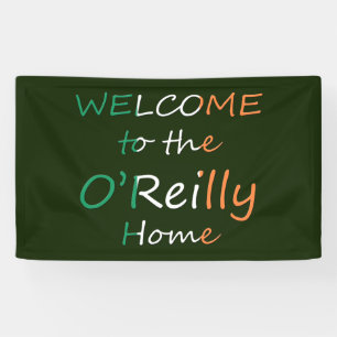 Willkommen bei der YourName-Zuhause auf der Irish Banner