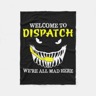 Willkommen bei Dispatch Funny 911 Dispatch Hallowe Fleecedecke