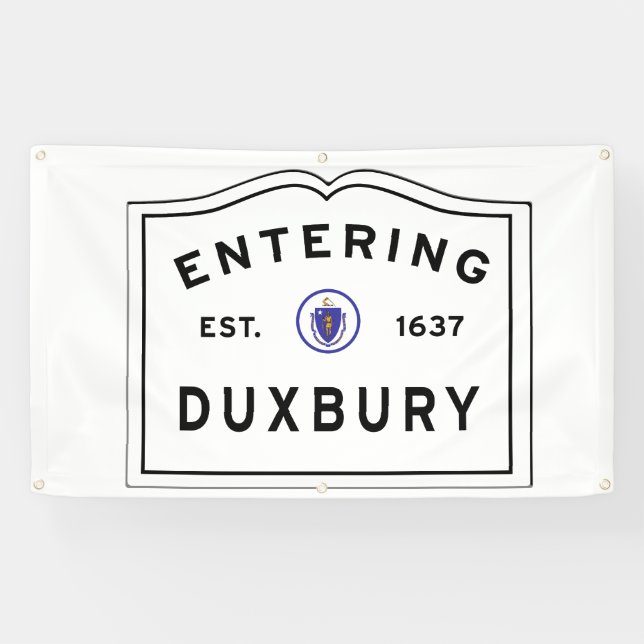 Willkommen bei Duxbury MA Banner (Horizontal)