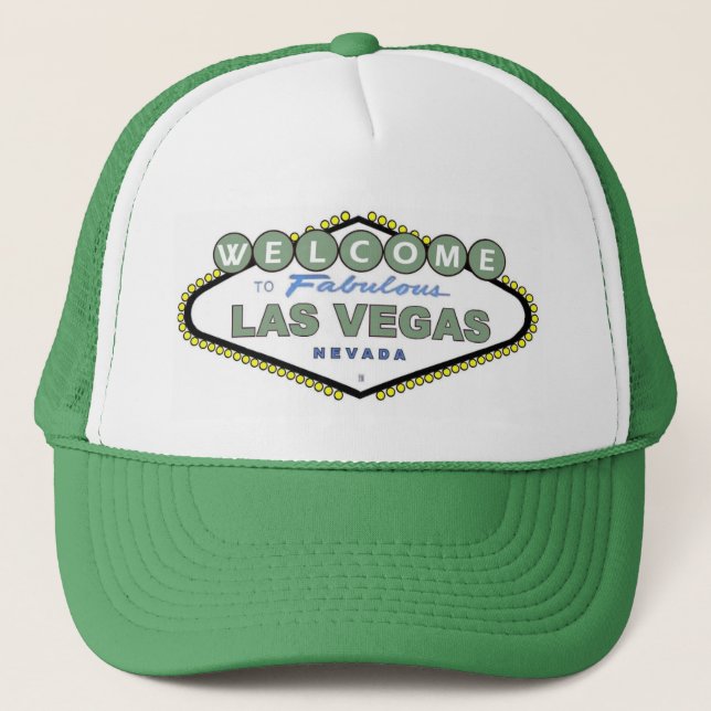Willkommen bei Fabulous Las Vegas Cap Truckerkappe (Vorderseite)