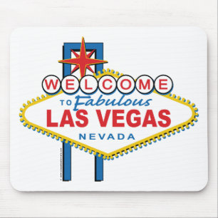 Willkommen bei Fabulous Las Vegas Mousepad