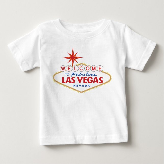 Willkommen bei Fabulous Las Vegas, Nevada Baby T-shirt (Vorderseite)