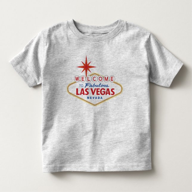 Willkommen bei Fabulous Las Vegas, Nevada Kleinkind T-shirt (Vorderseite)