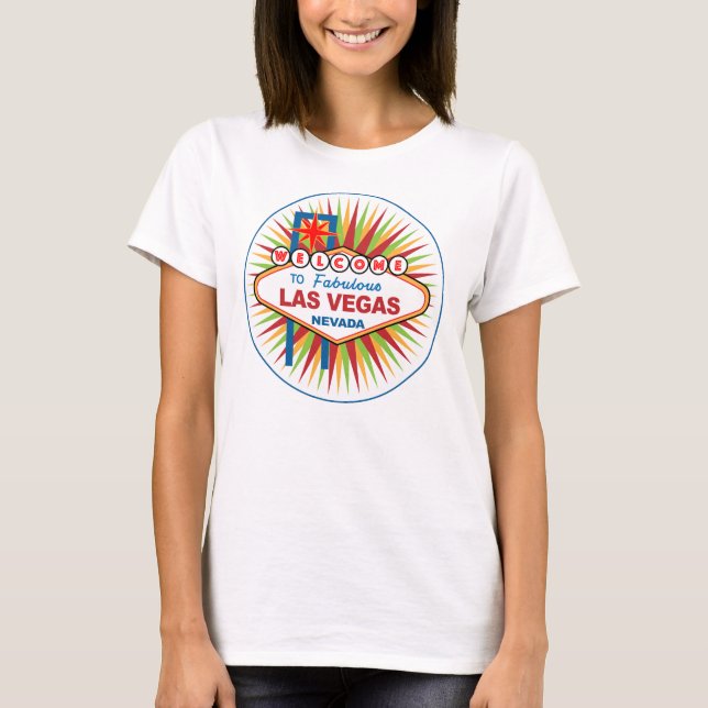 Willkommen bei Fabulous Las Vegas Nevada T-Shirt (Vorderseite)