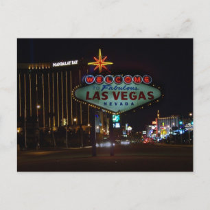 Willkommen bei Fabulous Las Vegas Postkarten
