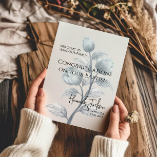 Willkommen bei Jehovahs Familientaufe Karte