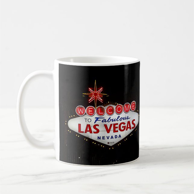 Willkommen bei Las Vegas Sign #2 Tasse (Links)