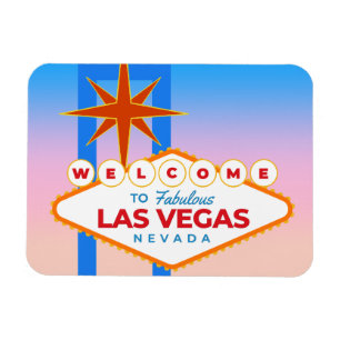 Willkommen bei Las Vegas Sunset Magnet