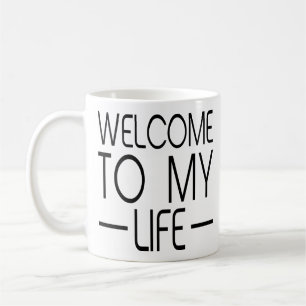 Willkommen bei My Life - Simple Plan Lyric Music G Kaffeetasse