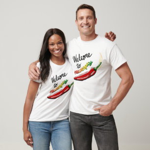 Willkommen bei Neurospicy (Schwarzer Text) T-Shirt