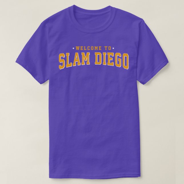 Willkommen bei Slam Diego T-Shirt (Design vorne)
