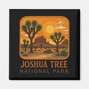 Willkommen bei Stickerei Joshua Tree National USA Magnet