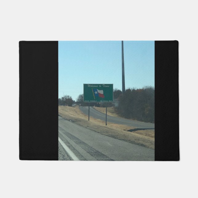 Willkommen bei Texas Doormat Fußmatte (Vorderseite)