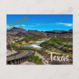 Willkommen bei Texas Postcard Postkarte