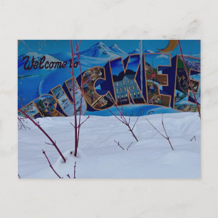 Willkommen bei Truckee! Postkarte