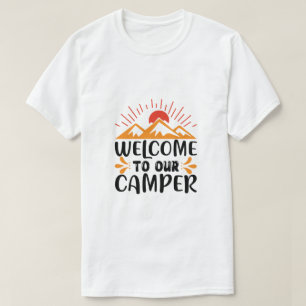 Willkommen bei unserem Camper-Design T-Shirt