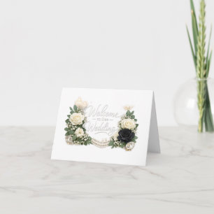 Willkommen bei unserer Hochzeitseinladung Einladung