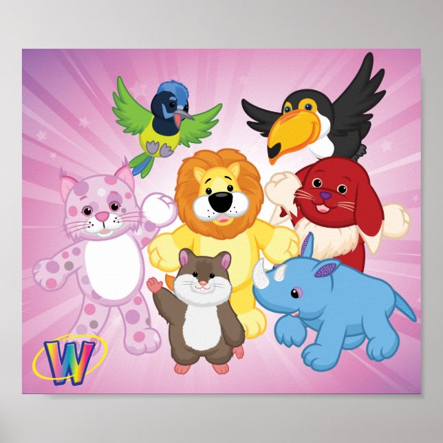 Willkommen bei Webkinz! Poster (Vorne)