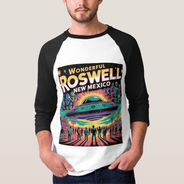 Willkommen bei Wonderful Roswell T-Shirt (Vorderseite)