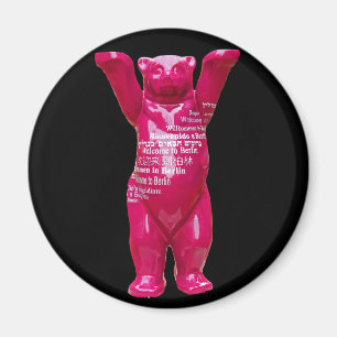 Willkommen beim Berliner Teddy Bär, Schwarz Back Magnet