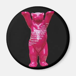 Willkommen beim Berliner Teddy Bär, Schwarz Back Magnet
