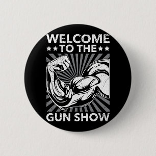 Willkommen beim GUN Show Bodybuilding GYM Workout  Button
