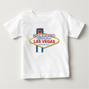Willkommen beim Las Vegas Sign Baby T-shirt
