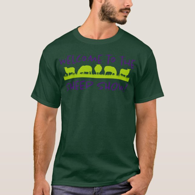 Willkommen beim Sheep Show Mädchen T-Shirt (Vorderseite)