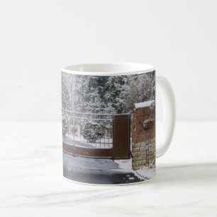 Willkommen beim Winter-Kaffeebecher Kaffeetasse