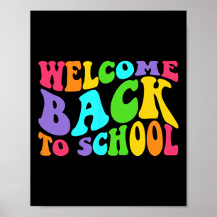 Willkommen Byck in der Schule 1. Schultag Schüler Poster