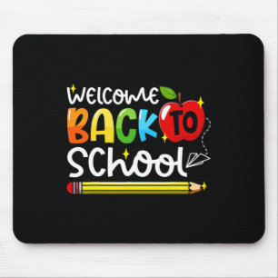 Willkommen Byck in der Schule Erster Schultag Lehr Mousepad