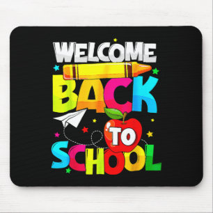 Willkommen Byck Zur Schulfuns Student Lehrer Liebe Mousepad
