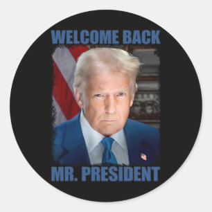Willkommen Ck Herr Präsident Donald Trump Amtseinf Runder Aufkleber