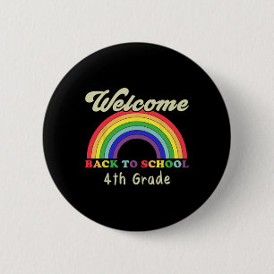 Willkommen Ck in der Schule 4. Klasse Lehrer Schül Button