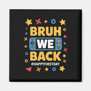 Willkommen Ck in der Schule Lustiger Gamer Bruh Wi Magnet
