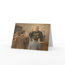 Willkommen — Eine Einbürgerungszeremonie Karte