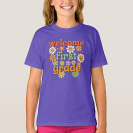 WILLKOMMEN ERSTE KLASSE ERSTER SCHULTAG T-Shirt