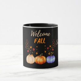 WILLKOMMEN FALL VIBES TASSE