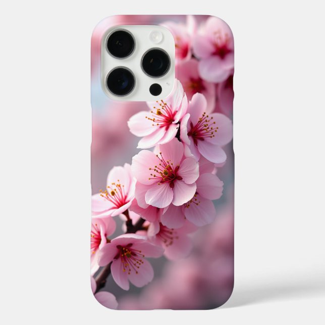 Willkommen Frühling mit Cherry Blossom Case-Mate iPhone Hülle (Rückseite)