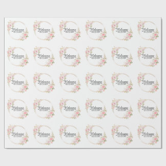 Willkommen Handgemachtes Geschenk Geschenkpapier