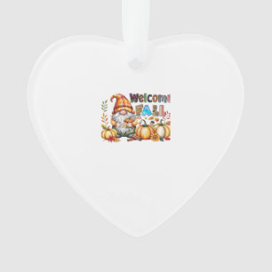 Willkommen Herbst Gnome Klassisches T-Shirt.png Ornament
