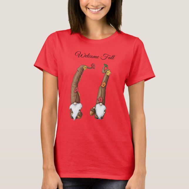 Willkommen Herbst  T-Shirt (Vorderseite)
