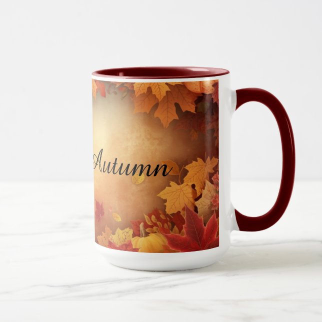 Willkommen Herbst Tasse (Rechts)