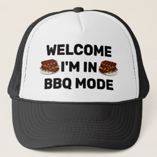 Willkommen - Ich bin im Barbecue-Modus™ Trucker-Mü Truckerkappe