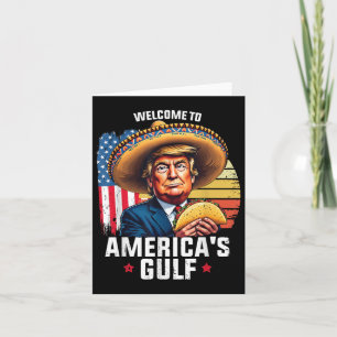 Willkommen im Amerikanischen Golf, dem lustigen Tr Karte